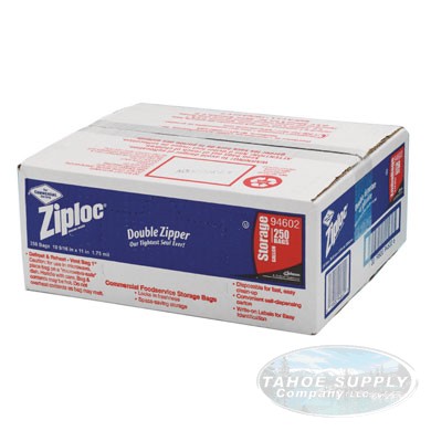 Ziploc Storage Bags One Gallon cs/250