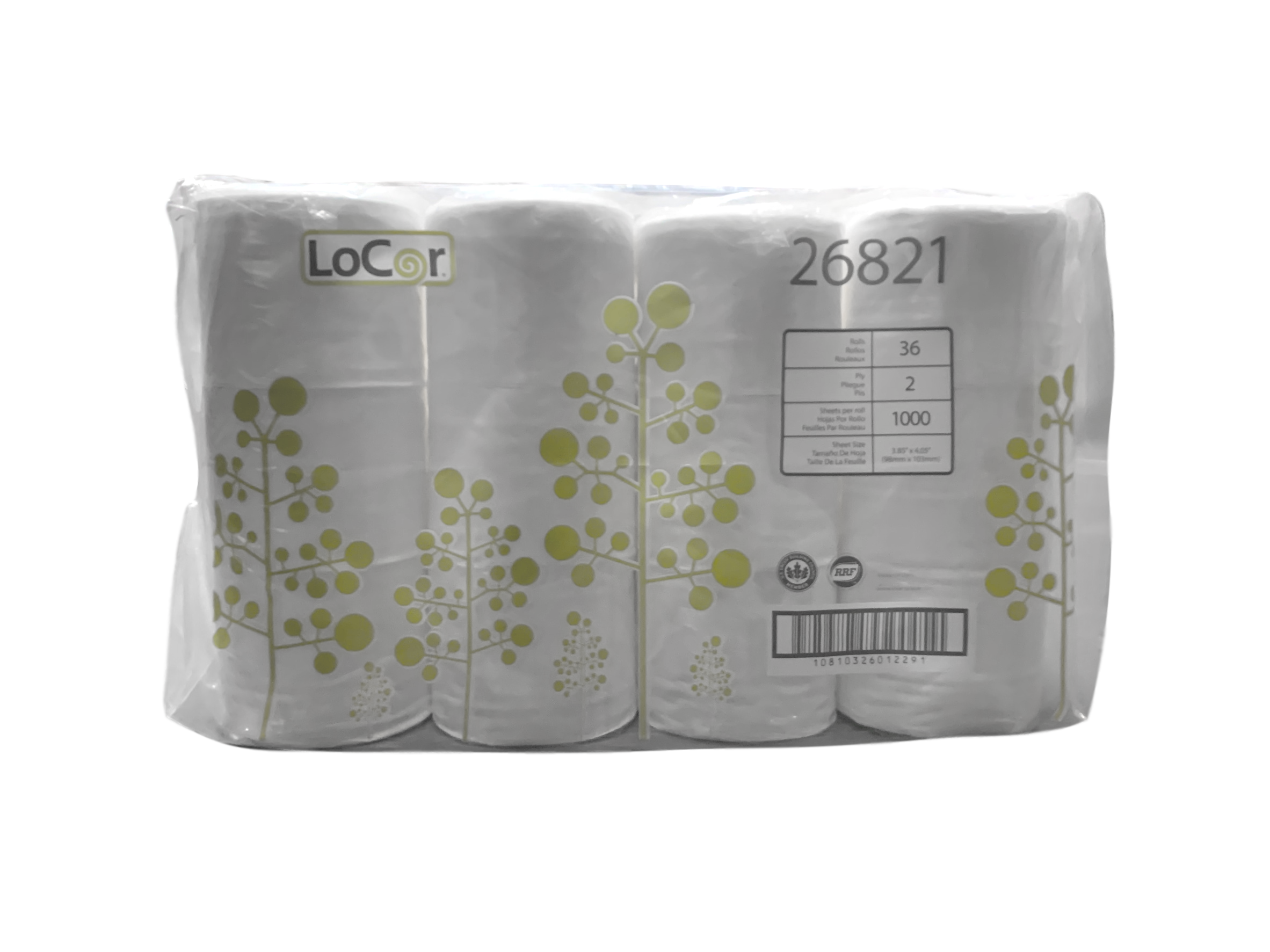 LoCor Toilet Tissue 2ply
36/1000