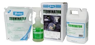 Buckeye Terminator HD
Quaternary base Disinfectant
cleaner Sanitizer &amp;
Deodorizer 4/1gl
