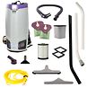 GoFit 6 HEPA, 6 qt. Backpack  Vacuum w/ Remediation Tool Kit