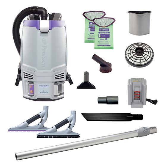 Proteam GoFit 6 Cordless  Backpack Vacuum 8ah 