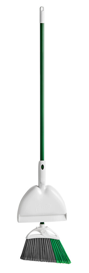 Libman 206 11&quot; Precision Angle  Broom with Dust Pan