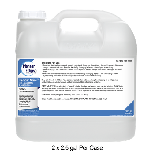Diamond Shine Ultra High Speed  Floor Coating 2/2.5 Gal.