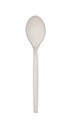 Compostable 7&quot; Plant Starch  Spoon 20/50cs