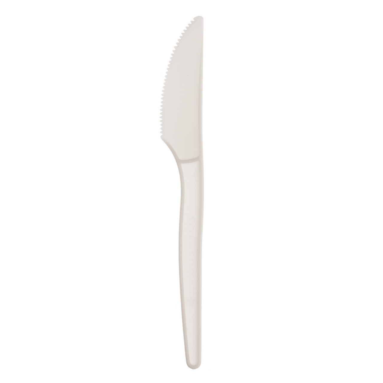 Compostable 7&quot; Plant Starch  Knife, 20/50cs
