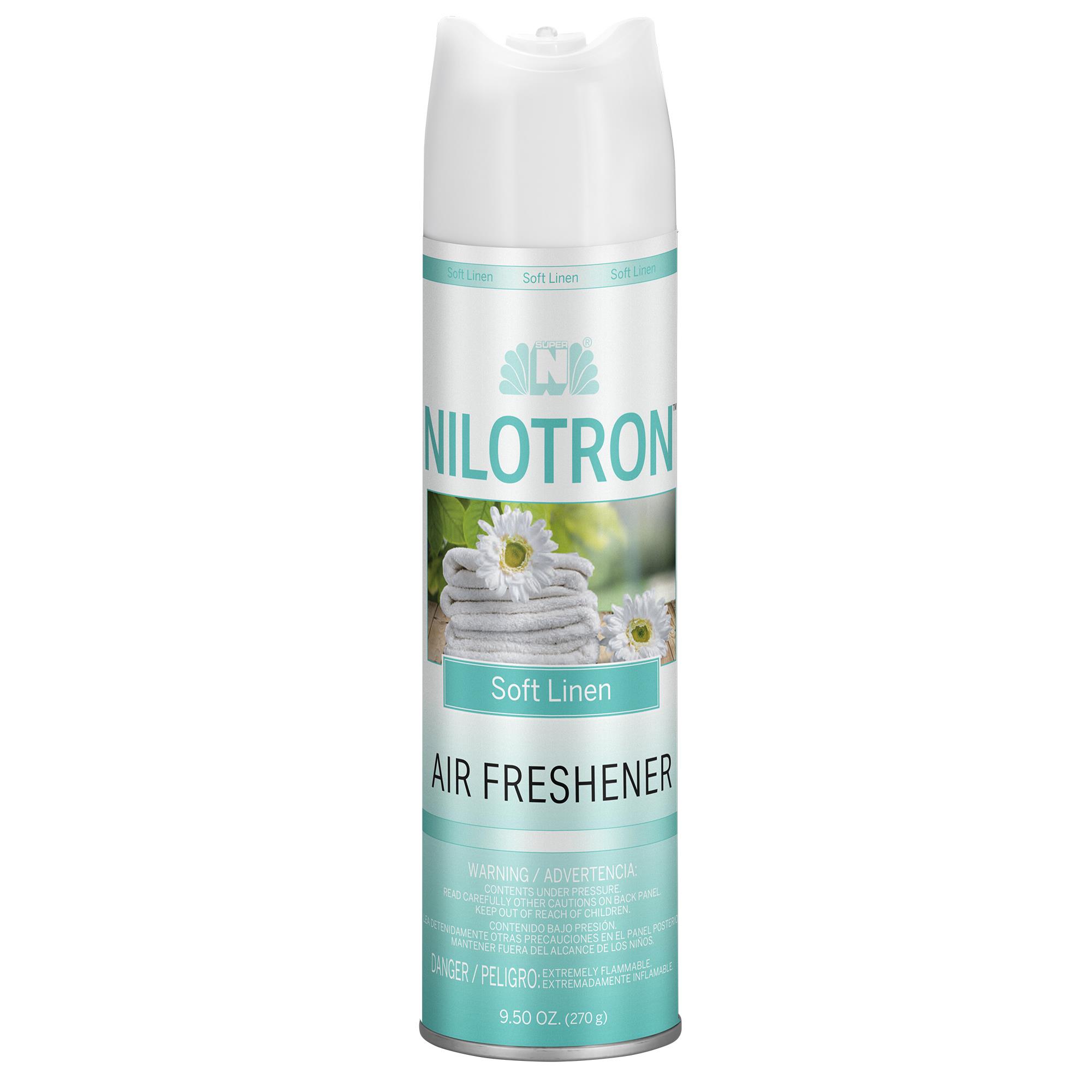 Nilotron Air Freshener Soft 
Linen 12/9.5oz