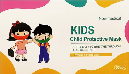 Kids Earloop Masks, 50/bx