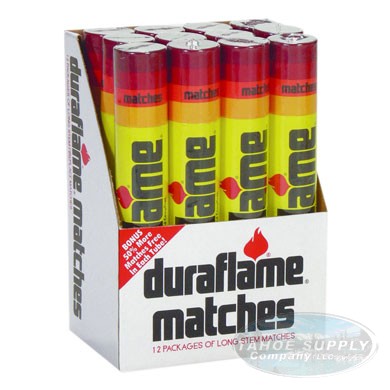DuraFlame Matches Long Stem cs/24