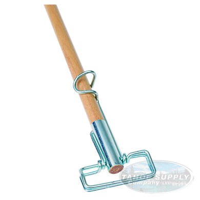 Mop Handle Gripper 60&quot; Wood