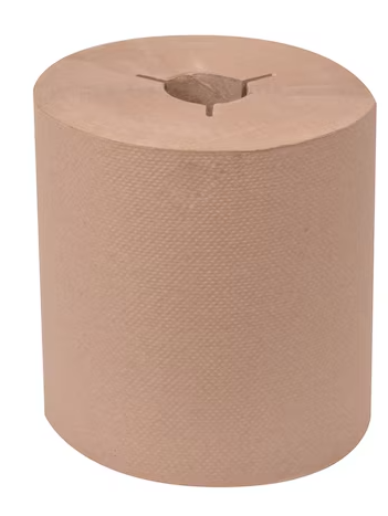 Tork GSC Hand Towel Roll,  Notched, Natural 800&#39;, 6/Cs