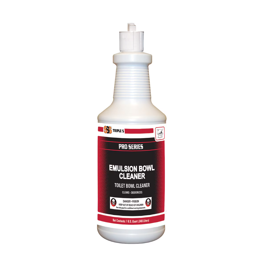 SSS Emulsion Bowl Cleaner, 1  qt., 12/cs