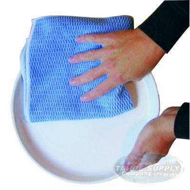 Microfiber Cloth 16&quot;x16&quot; Blue