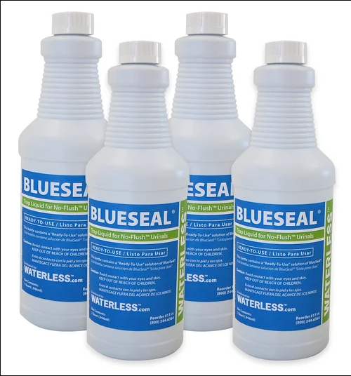 Exsl Odor Block Waterless  Urinal Seal (Blue Seal) 12x1